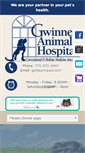 Mobile Screenshot of gwinnettanimalhospital.com